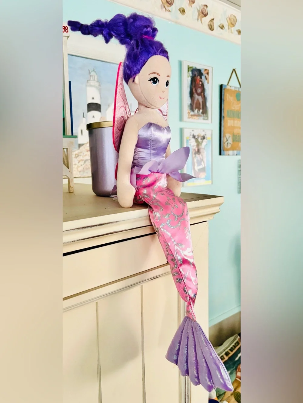 Aurora® Enchanting Sea Sparkles Fairy Mermaid Plush Toy